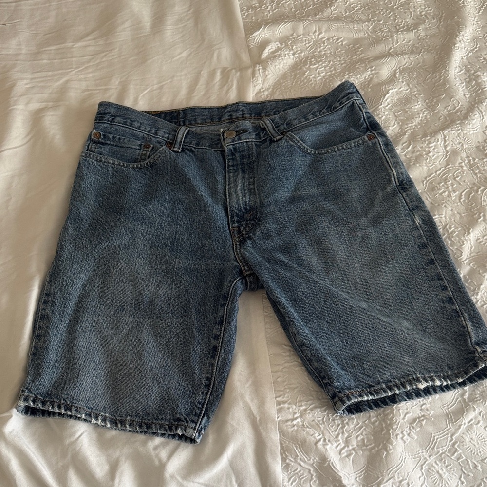 Levi's Men's Blue Jean Shorts